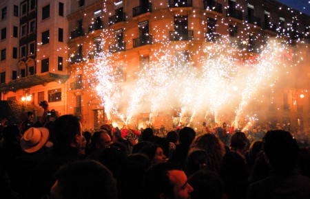 バレンシア：火祭り