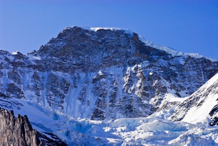 ユングフラウの山塊