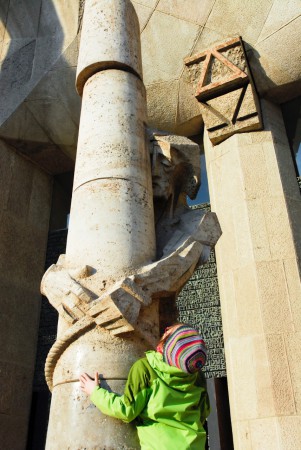 バルセロナ：サクラダファミリア教会