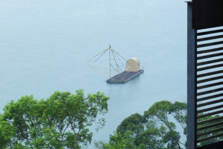 ラルーHから見た日月潭