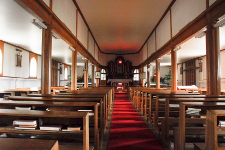 出津教会内部