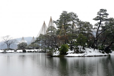 金沢　兼六園冬景