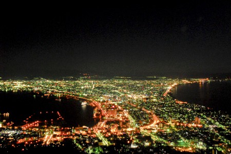 函館の夜景