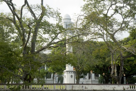 ラッフルズ上陸地