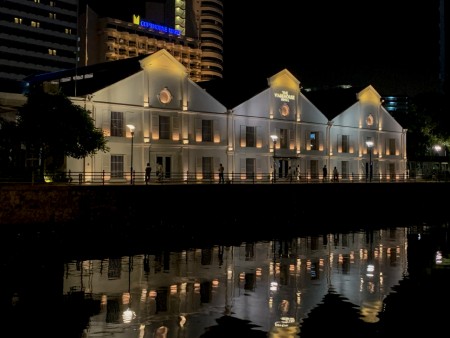 Singapole Riverside Night